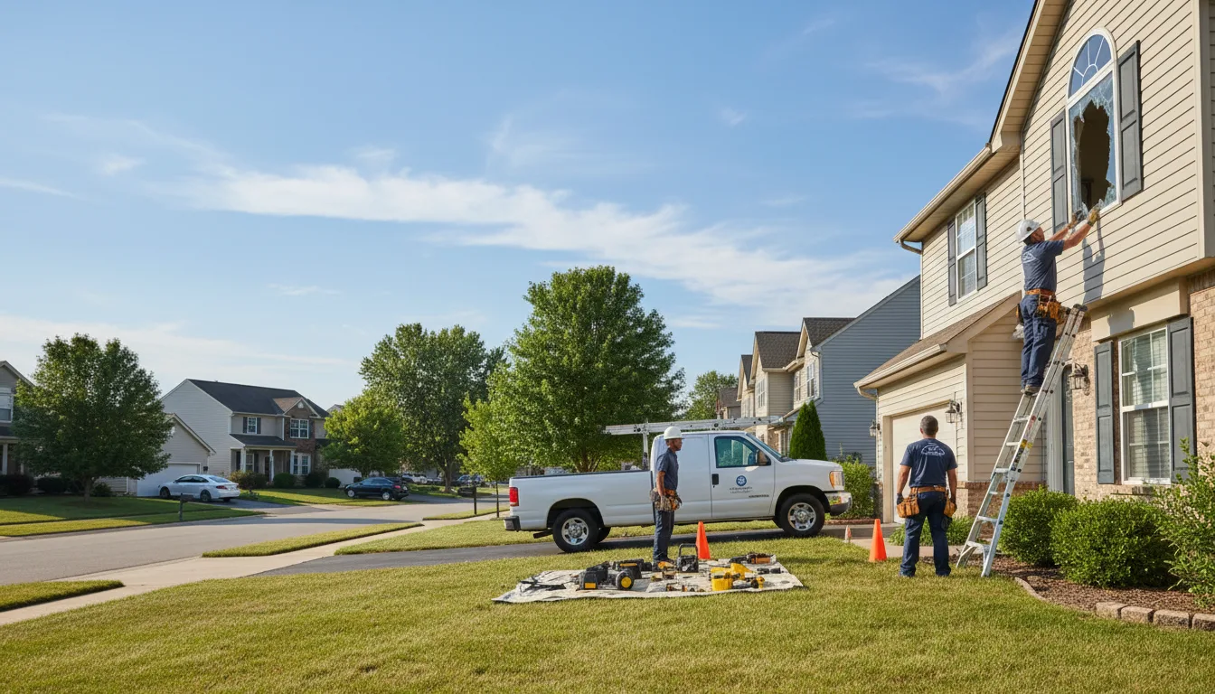 Expert window installer providing residential service in Calhoun City, MS